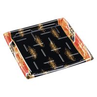 エフピコ 惣菜容器 MTD30-30平 本体 流華赤 40863031 1ケース(300個(50個×6)（直送品）