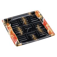 エフピコ 惣菜容器 MTD24-24 本体 流華赤 40882424 1ケース(400個(50個×（直送品）