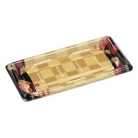 エフピコ 発泡トレー MTD25-13平ヨコ 本体 扇市松金 40872512 1ケース(800個(50個×16)（直送品）