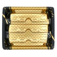 エフピコ 惣菜容器 MTD24-20ヨコ 本体 波格子金 40902402 1ケース(400個(50個×8)（直送品）