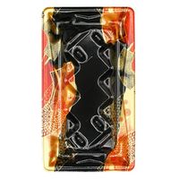 エフピコ 寿司容器 Sステージ1-4枠盛 本体 はな扇子赤 40954104 1ケース(1200個(50個×24)（直送品）