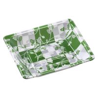 エフピコ 刺身容器 みなと20-16(45) 本体 フルーリ緑 41152062 1ケース(900個(50個×18)（直送品）