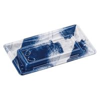 エフピコ 寿司容器 Sステージ19-11 本体 陶ぞめ紺 41161913 1ケース(1200個(50個×24)（直送品）