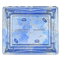 エフピコ 寿司容器 Sステージ19-17 本体 クリスタル青 41161975 1ケース(800個(50個×16)（直送品）