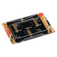 エフピコ 寿司容器 Sステージ24-17 本体 流華赤 41162472 1ケース(600個(50個×12)（直送品）