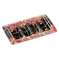 エフピコ 寿司容器 元助18-10細巻 本体 はな舞赤 41231810 1ケース(1500個(100個×15)（直送品）