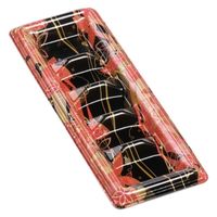 エフピコ 寿司容器 元助26-9(太巻5巻) 本体 はな舞赤 41232609 1ケース(1000個(100個×10)（直送品）