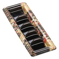 エフピコ 寿司容器 元助26-9(太巻5巻) 本体 京雅黒 41262609 1ケース(1000個(100個×10)（直送品）