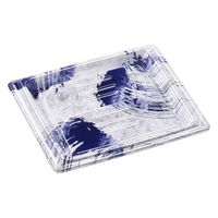 エフピコ 刺身容器 ひら盛19-17 本体 はけ風青 42011917 1ケース(800個(50個×（直送品）