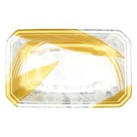 エフピコ 鮮魚トレー FLステージ20-12(25) 金ささ銀 42120226 1ケース(1800個(100個×18)（直送品）