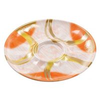 エフピコ 発泡トレー しゃぶしゃぶ255 本体 円熟オレンジ 42180255 1ケース(400個(50個×8)（直送品）