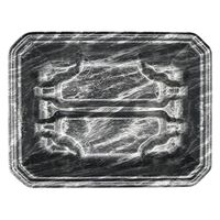 エフピコ 発泡トレー FLステージ20-15(32) エコ黒木銀 4222053D 1ケース(1500個(100個×15)（直送品）