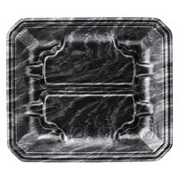 エフピコ 発泡トレー FLステージ20-17(32) エコ黒木銀 4222073D 1ケース(1200個(100個×12)（直送品）