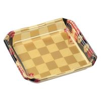 エフピコ 発泡トレー しゃぶしゃぶ1人浅(V) 扇市松金 44451111 1ケース(600個(50個×12)（直送品）