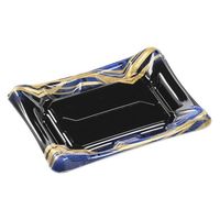 エフピコ 寿司容器 波錦2-3 本体 流水青 44470203 1ケース(900個(50個×（直送品）