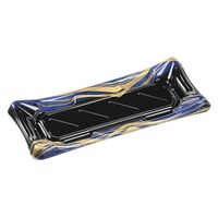 エフピコ 寿司容器 波錦1-5 本体 流水青 44470105 1ケース(1000個(50個×20)（直送品）