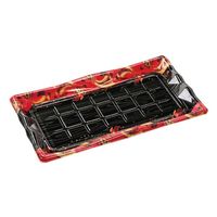 エフピコ 寿司容器 氷河3-10 本体 舞姫赤 45070310 1ケース(300個(10個×30)（直送品）