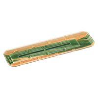 エフピコ 発泡トレー FU-37-10(V) 木目葉らん 45143710 1ケース(1200個(50個×24)（直送品）