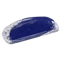 エフピコ 刺身容器 半月皿25-13 本体 氷雪青 45282513 1ケース(900個(50個×18)（直送品）