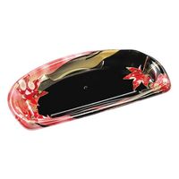 エフピコ 寿司容器 半月皿25-13 本体 風花赤 45232513 1ケース(900個(50個×18)（直送品）