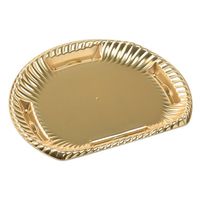 エフピコ オードブル容器 ティアラ半月皿26-22 本体 金 45432622 1ケース(600個(50個×12)（直送品）