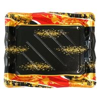 エフピコ 寿司容器 氷河3-4 本体 流華赤 45480304 1ケース(600個(50個×（直送品）