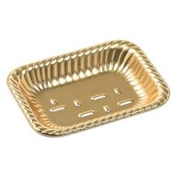 エフピコ オードブル容器 ティアラ角皿A15-30 本体 金 46471530 1ケース(1500個(50個×30)（直送品）