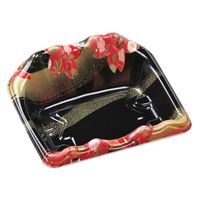 エフピコ 刺身容器 豊山15-14 本体 風花赤 46841514 1ケース(1600個(50個×32)（直送品）