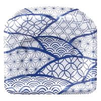 エフピコ 刺身容器 豊山15-14 本体 なみ紋青 46871514 1ケース(1600個(50個×32)（直送品）