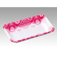 エフピコ 発泡トレー DFV-20-12(30) 京華レッド 48352012 1ケース(2100個(100個×21)（直送品）