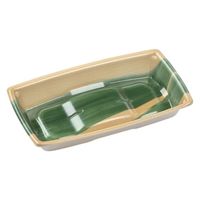 エフピコ 軽食容器 角盛鉢20-11(30)A 木目葉らん 49242201 1ケース(1200個(50個×24)（直送品）