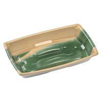 エフピコ 軽食容器 角盛鉢20-12(30)A 木目葉らん 49242202 1ケース(1000個(50個×20)（直送品）