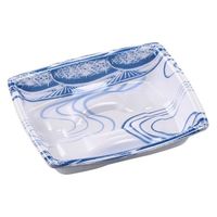 エフピコ 鮮魚トレー 角盛鉢15-12(30)A 水紋青 49246152 1ケース(1200個(50個×24)（直送品）
