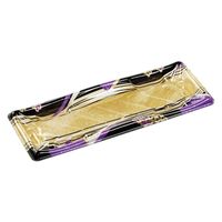 エフピコ 寿司容器 輝ステージ1-6PK 本体 角みやび紫 49870106 1ケース(1000個(50個×20)（直送品）