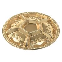 エフピコ オードブル容器 シェルトプラッター丸30 本体 金 49900300 1ケース(200個(10個×20)（直送品）