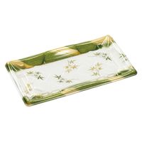 エフピコ 寿司容器 輝ステージ2-5PK 本体 竹ゆめ緑 49900205 1ケース(800個(50個×16)（直送品）