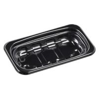 エフピコ 発泡トレー BOX-25-15(37)本体エコ 黒 4A132515 1ケース(450個(25個×18)（直送品）