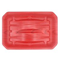 エフピコ 刺身容器 豊漁30-20(27)A ひだ赤 4A422302 1ケース(900個(100個×9)（直送品）