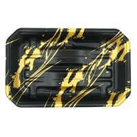 エフピコ 刺身容器 豊漁27-17(27)A 線ふで金 4A424277 1ケース(1000個(100個×10)（直送品）