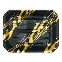 エフピコ 刺身容器 豊漁25-19(27)A 線ふで金 4A424259 1ケース(900個(100個×9)（直送品）