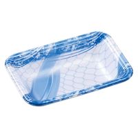 エフピコ 発泡トレー FLB-V10-30 海氷青 4B101106 1ケース(3200個(100個×32)（直送品）