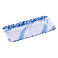 エフピコ 発泡トレー FLB-Y12-25 海氷青 4B102124 1ケース(1500個(100（直送品）