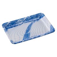 エフピコ 発泡トレー FLB-Y17-25 海氷青 4B102174 1ケース(1200個(100個×12)（直送品）