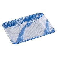 エフピコ 発泡トレー FLB-Y18-33 海氷青 4B102189 1ケース(900個(100個（直送品）