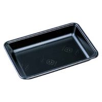 エフピコ 発泡トレー FLB-Y17-33 W エコ黒 4B142179 1ケース(1200個(100個×12)（直送品）