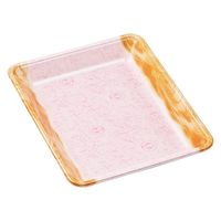 エフピコ 発泡トレー FLB-A25-30 エコ銘木ピンク 4B380256 1ケース(900個(100個×9)（直送品）