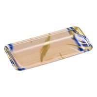 エフピコ 発泡トレー FLB-Y12-25 風紋木目青 4B822124 1ケース(1500個(100（直送品）