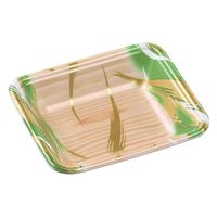 エフピコ 発泡トレー FLB-V13-30 風紋木目緑 4B831136 1ケース(2800個(100（直送品）