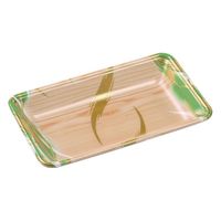 エフピコ 発泡トレー FLB-Y15-33 風紋木目緑 4B832159 1ケース(1200個(100個×12)（直送品）