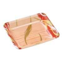 エフピコ 発泡トレー FLB-A17-30 風紋木目OR 4B840176 1ケース(1500個(100個×15)（直送品）